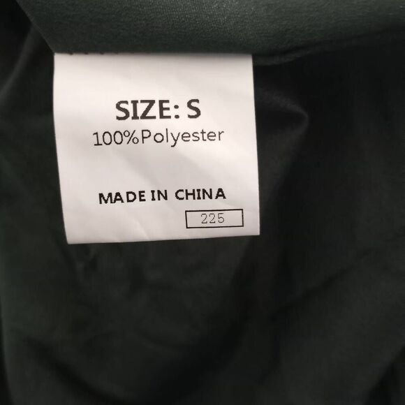 AMAZON GREEN V-NECK MAXI DRESS SZ.S NWOT - Picture 7 of 8